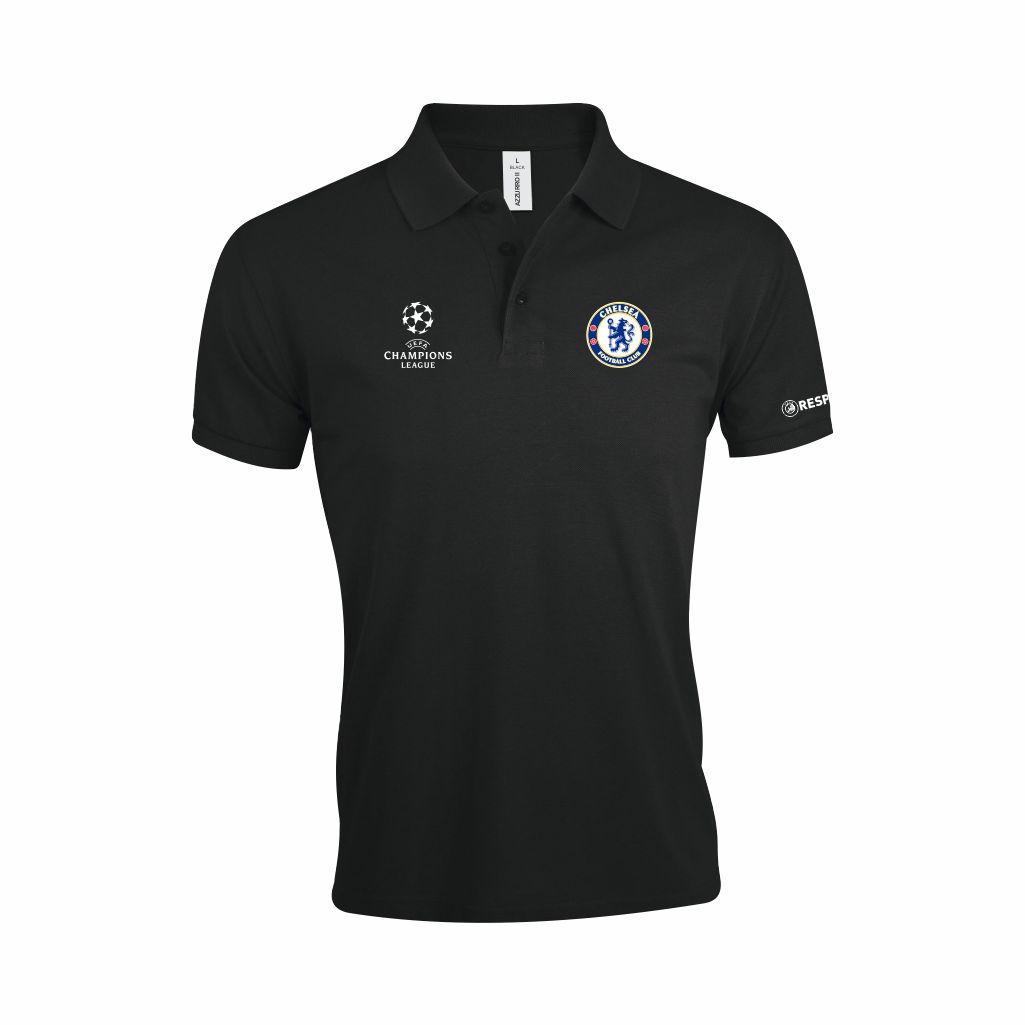 Chelsea Polo Majica U Crnoj Boji