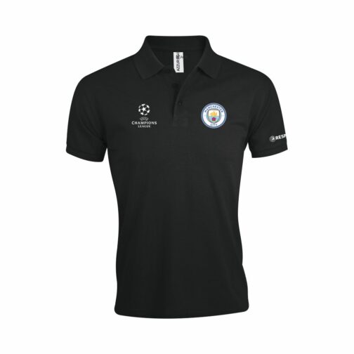 Manchester City Polo Majica U Crnoj Boji