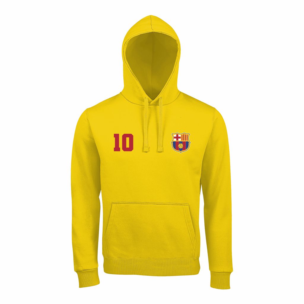 Barcelona Duks Sa Kapuljačom U Žutoj Boji