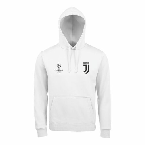 Juventus Duks Sa Kapuljačom U Beloj Boji