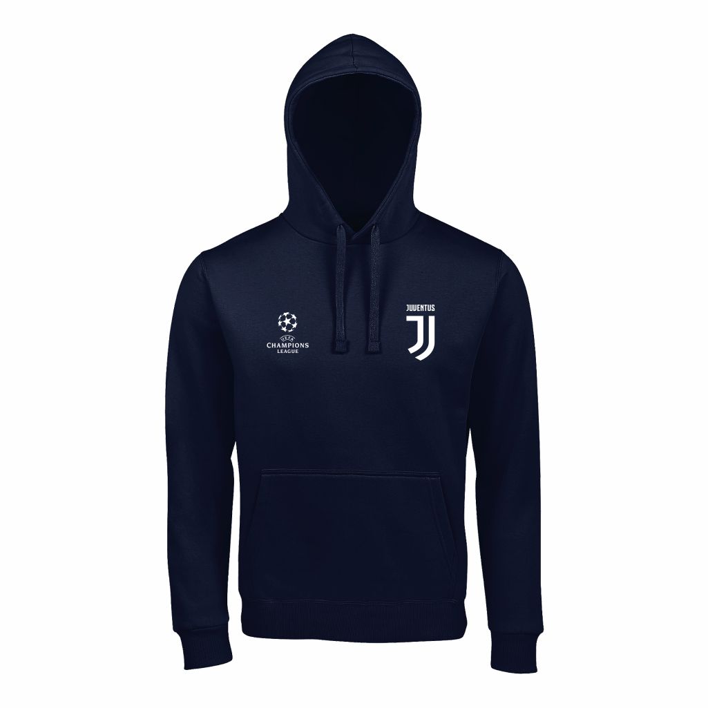 Juventus Duks Sa Kapuljačom U Teget Boji