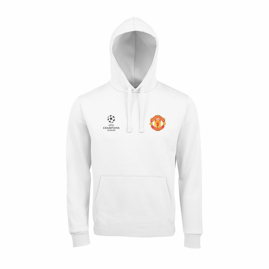 Manchester United Duks Sa Kapuljačom U Beloj Boji