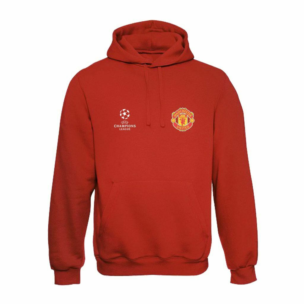 Manchester United Duks Sa Kapuljačom U Crvenoj Boji