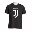 Juventus Majica Crne Boje Sa Štampom Velikog Grba Na Grudima Majice