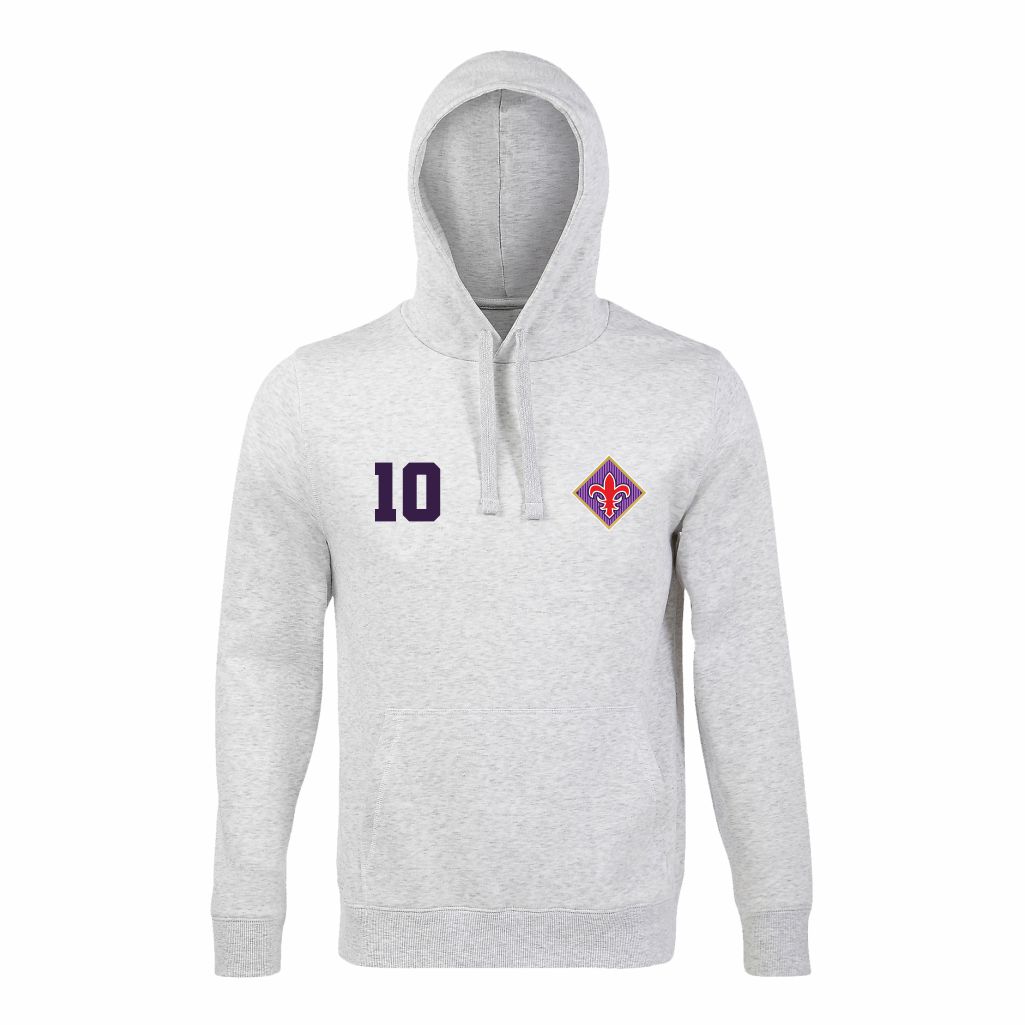 Fiorentina Duks Sa Kapuljačom U Svetlo Sivoj Boji