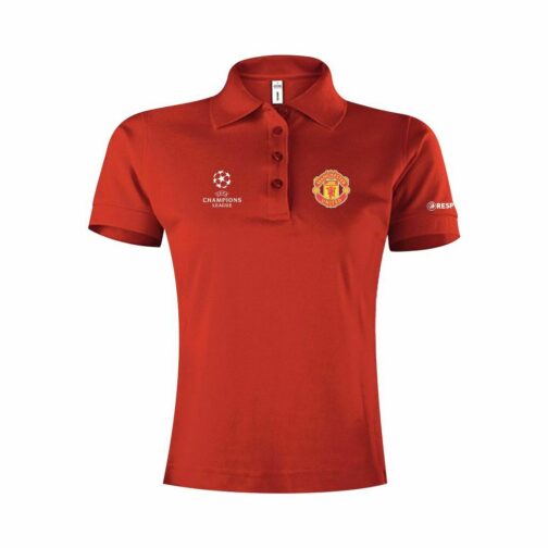 Manchester United Ženska Polo Majica U Crvenoj Boji