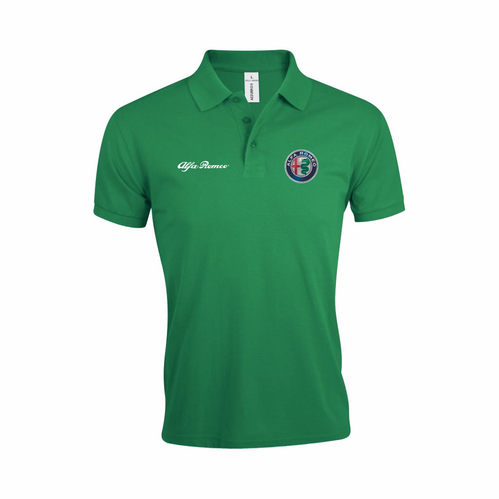 Alfa Romeo Polo Majica (Zelena) Alfa Romeo Polo Majica U Zelenoj Boji