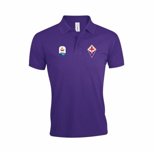 Fiorentina Polo Majica U Ljubičastoj Boji I Sa Serie A Logom