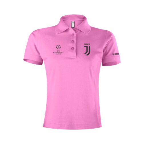 Juventus Ženska Polo Majica U Roze Boji