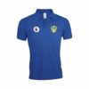 Leeds United Polo Majica U Plavoj Boji I Sa Grbom Premier Lige