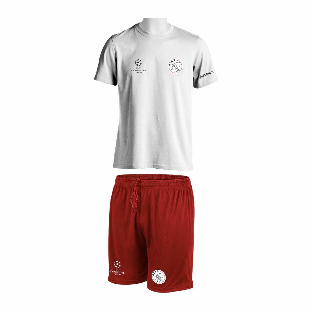 Trening Komplet Ajax v2 Trening Komplet Ajax je oprema za trening koji se sastoji od majice i šorca sa štampom grbova.