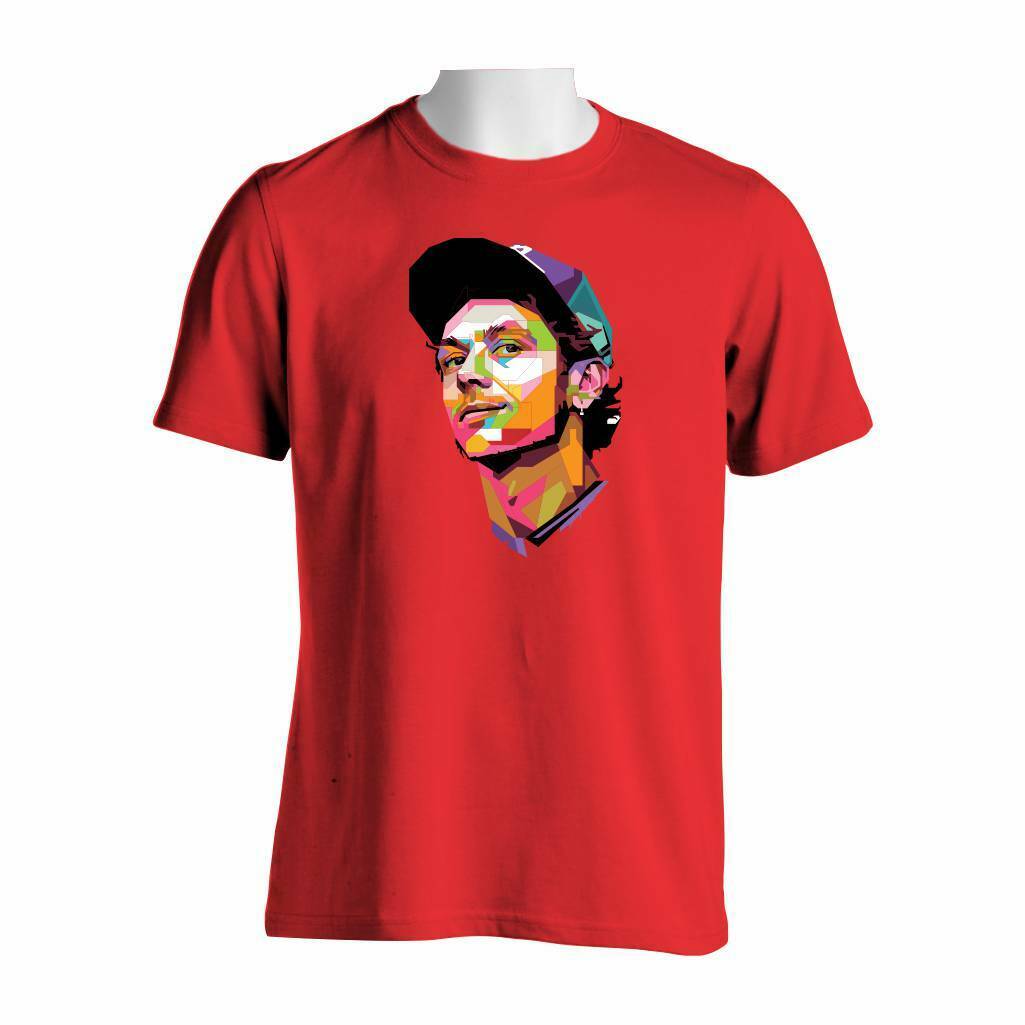 Valentino Rossi Majica (Crvena) Majica Sa Printom Valentino Rossi U Crvenoj Boji