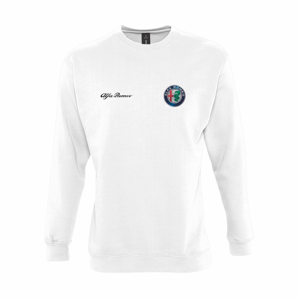 Alfa Romeo Dukserica U Beloj Boji