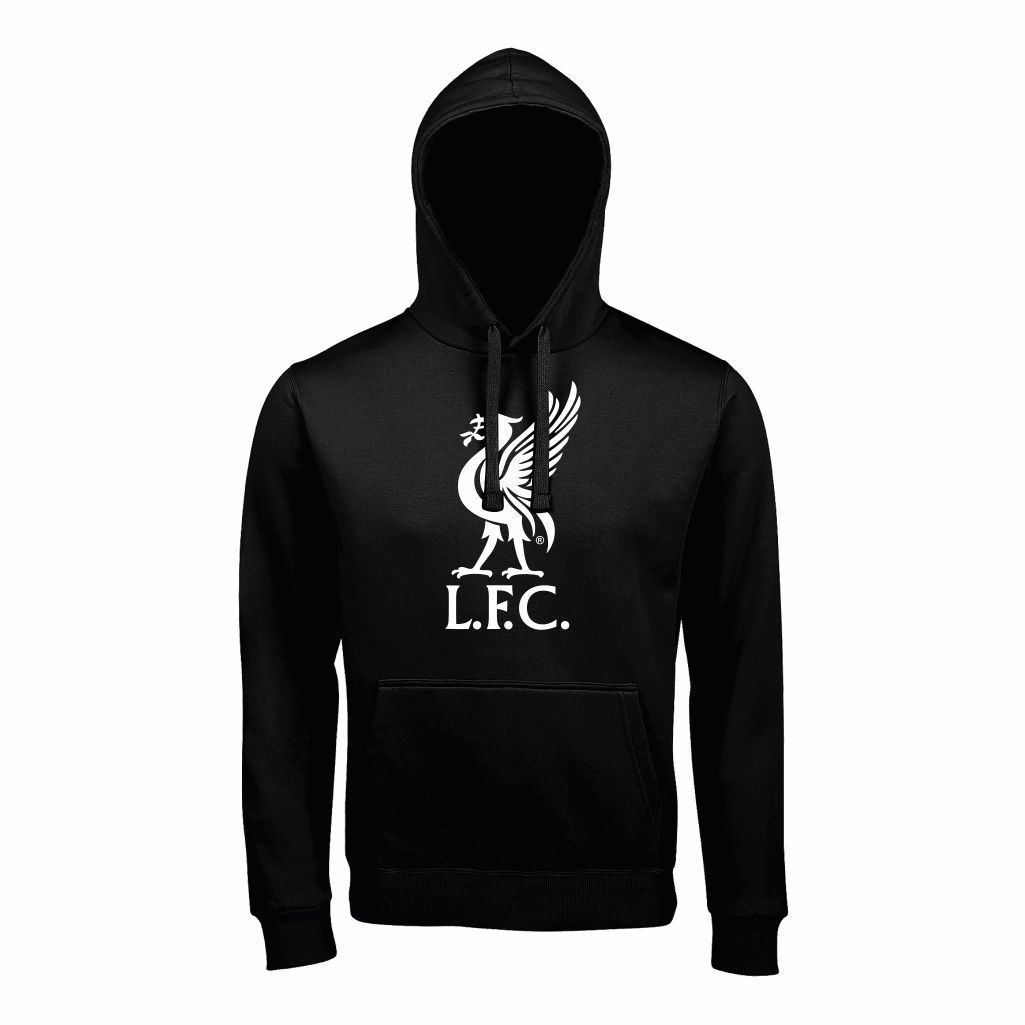 Liverpool Ptica Duks Sa Kapuljačom (Crni) Liverpool Ptica Duks Sa Kapuljačom U Crnoj Boji