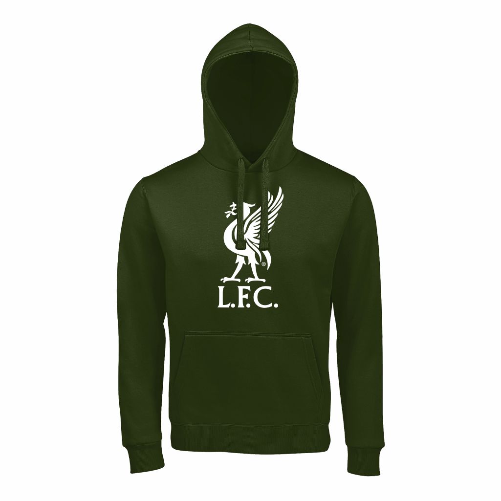 Liverpool Ptica Duks Sa Kapuljačom (Tamno Zeleni) Liverpool Ptica Duks Sa Kapuljačom U Tamno Zelenoj Boji