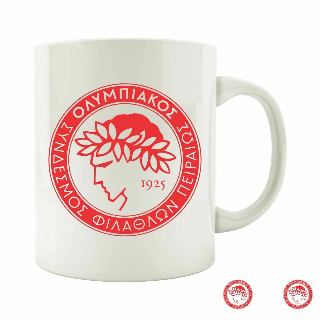 Šolja Sa Grbom Fudbalskog Kluba Olympiacos