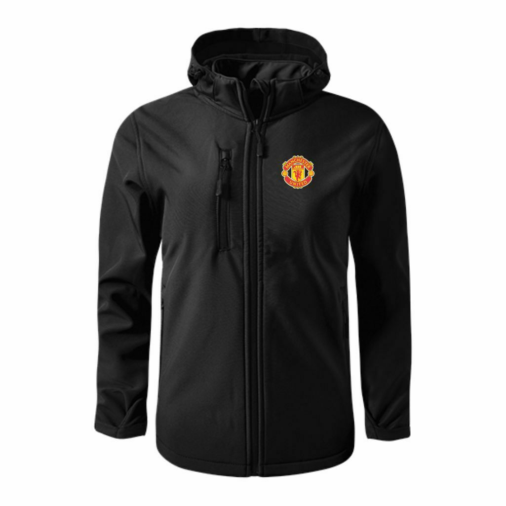 Manchester United Softshell Jakna U Crnoj Boji