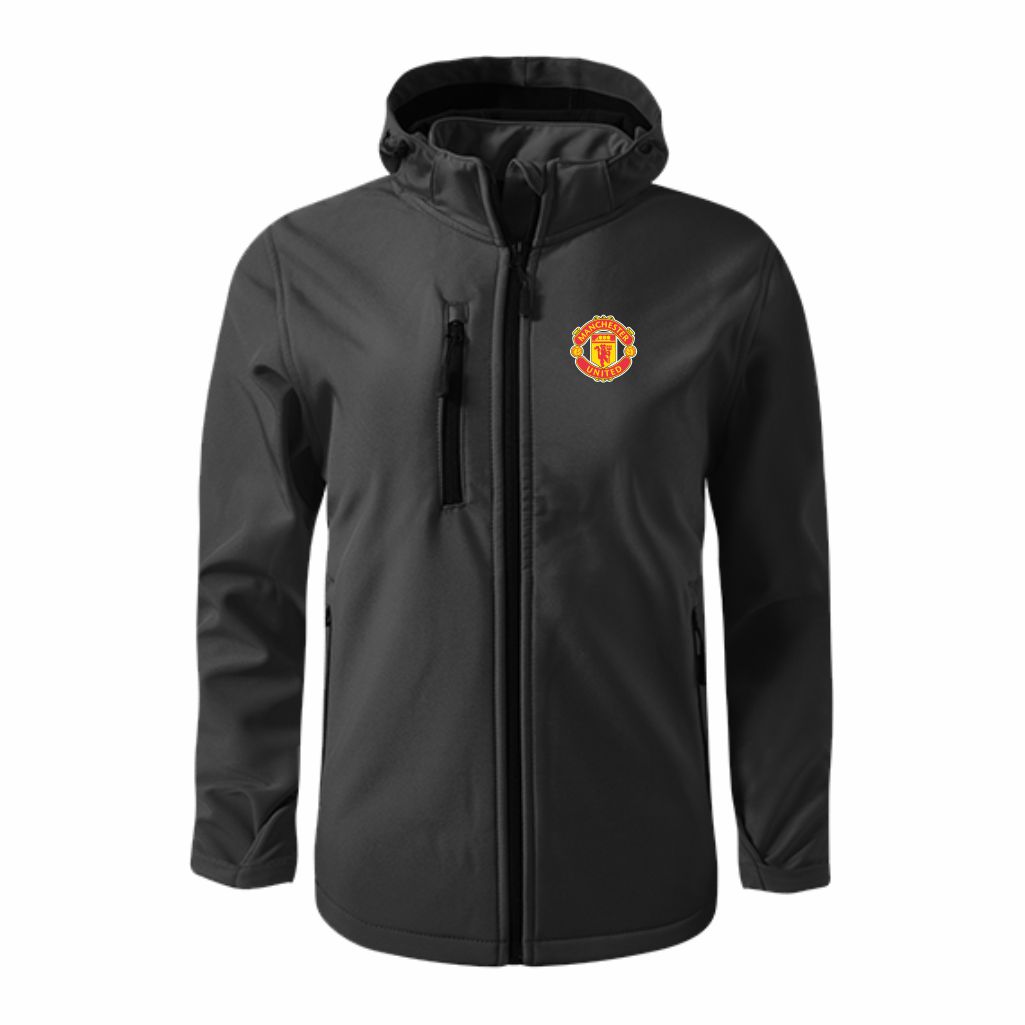 Manchester United Softshell Jakna U Tamno Sivoj Boji