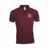 UEFA Mafia Polo Majica bordo boje sa flokom na grudima i desnom rukavu