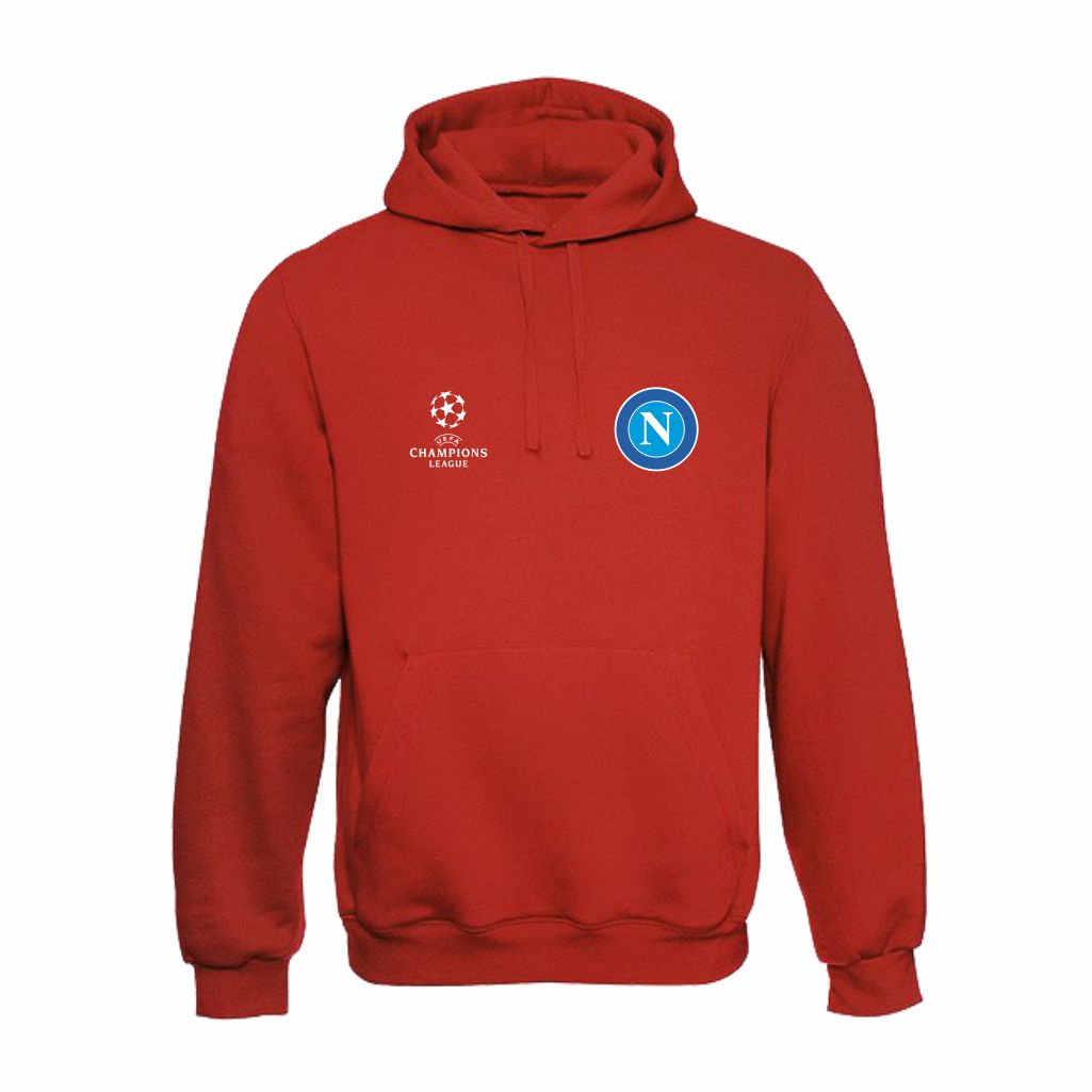 Napoli Duks Sa Kapuljačom (Crveni) Napoli Duks Sa Kapuljačom U Crvenoj Boji