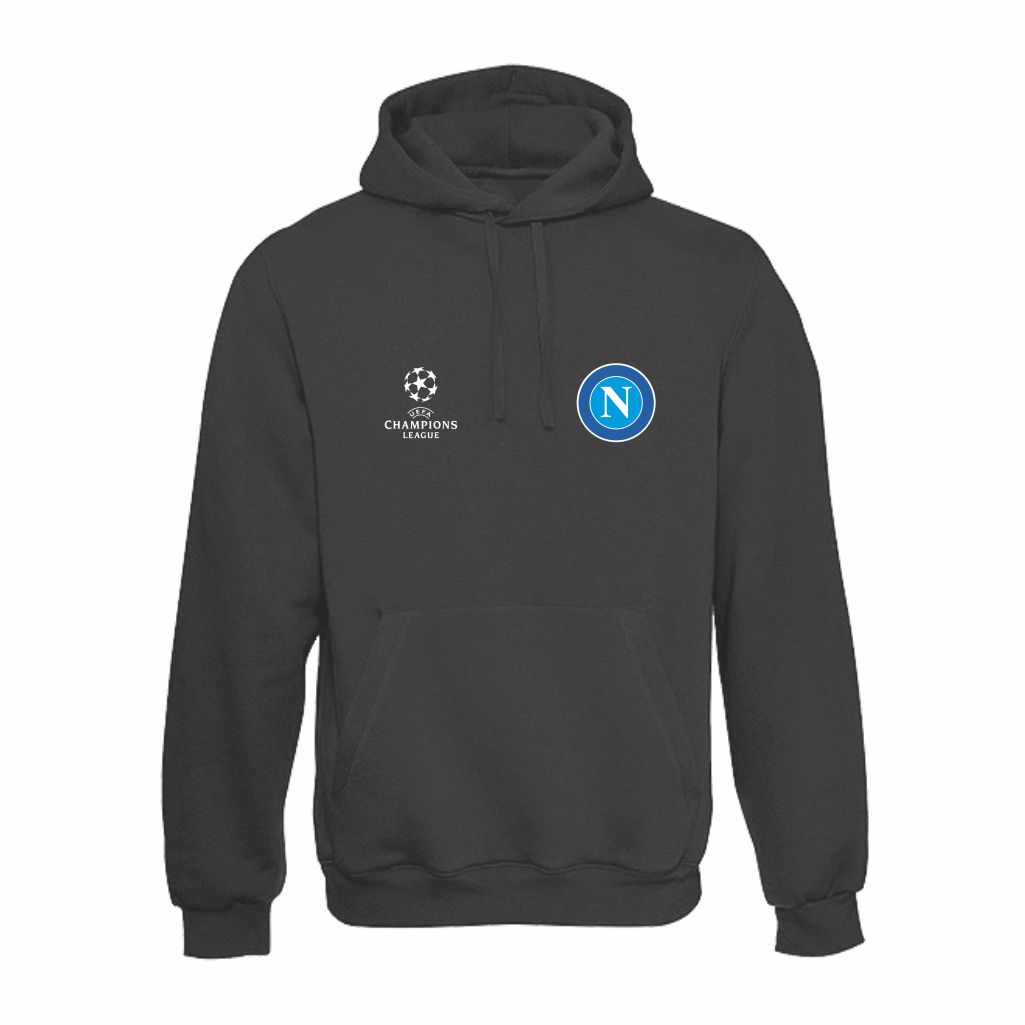 Napoli Duks Sa Kapuljačom (Tamno Sivi) Napoli Duks Sa Kapuljačom U Tamno Sivoj Boji