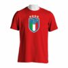 Italija Veliki Grb Majica U Crvenoj ​Boj