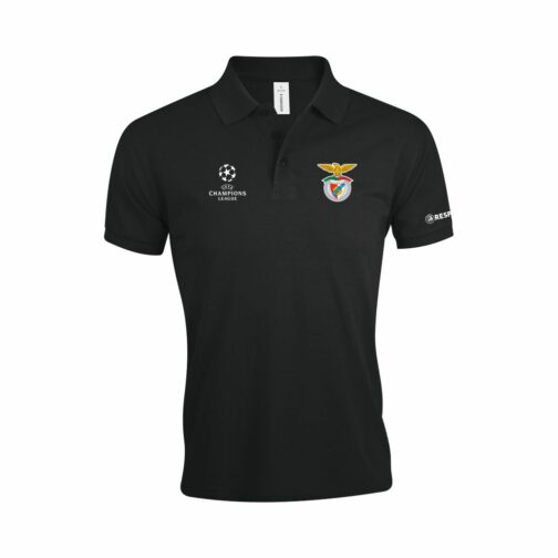 Benfica Polo Majica U Crnoj Boji