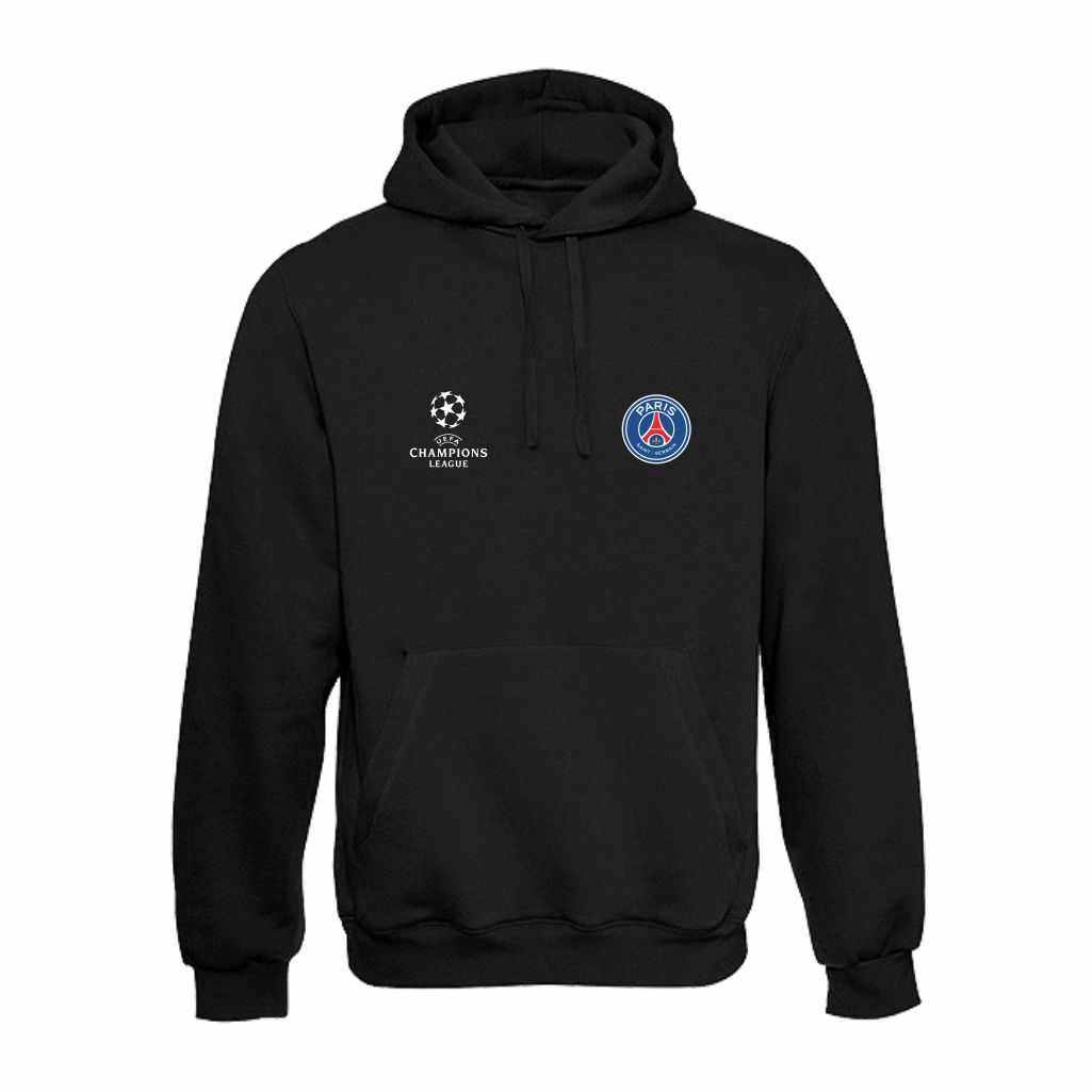 PSG Duks Sa Kapuljačom (Crni) PSG Duks Sa Kapuljačom U Crnoj Boji