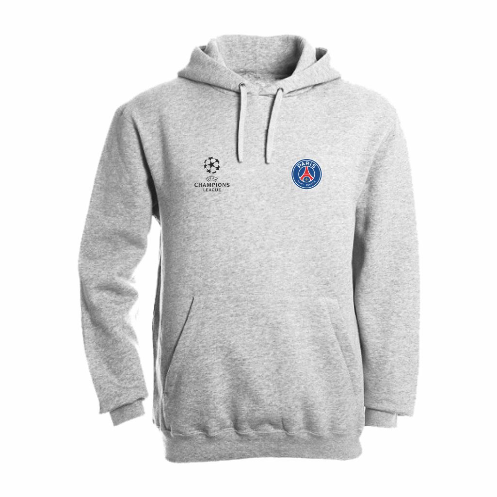 PSG Duks Sa Kapuljačom (Svetlo Sivi) PSG Duks Sa Kapuljačom U Svetlo Sivoj Boji