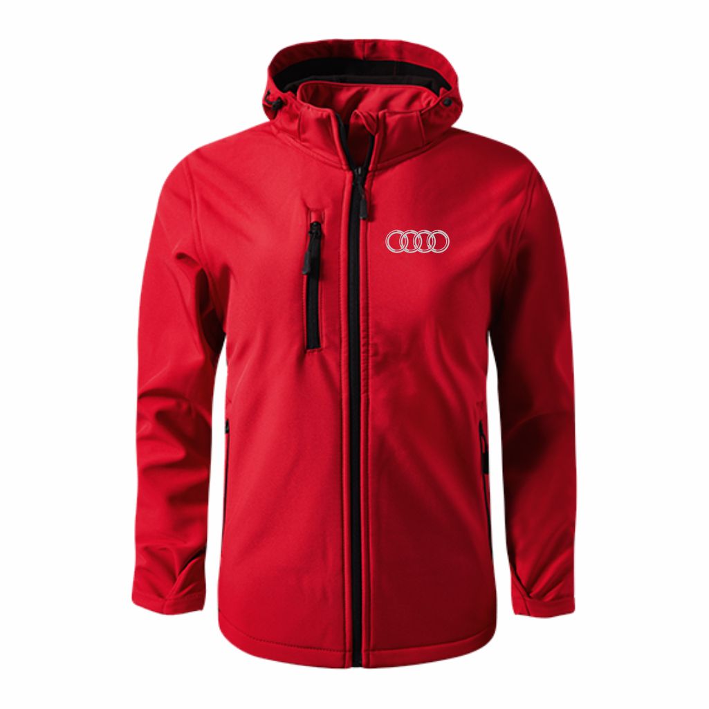 Audi Softshell Jakna (Crvena) Audi Softshell Jakna U Crvenoj Boji