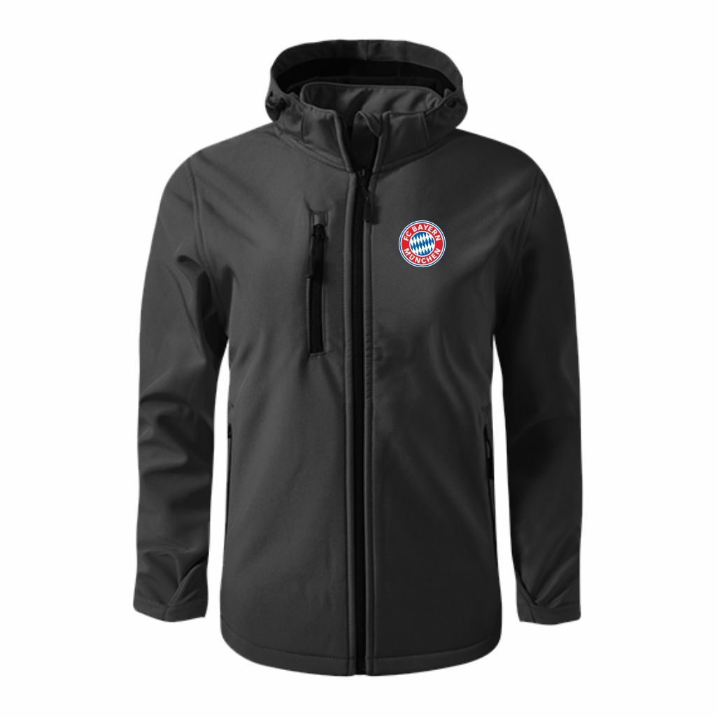 Bayern Munchen Softshell Jakna (Tamno Siva) Bayern Munchen Softshell Jakna U Tamno Sivoj Boji