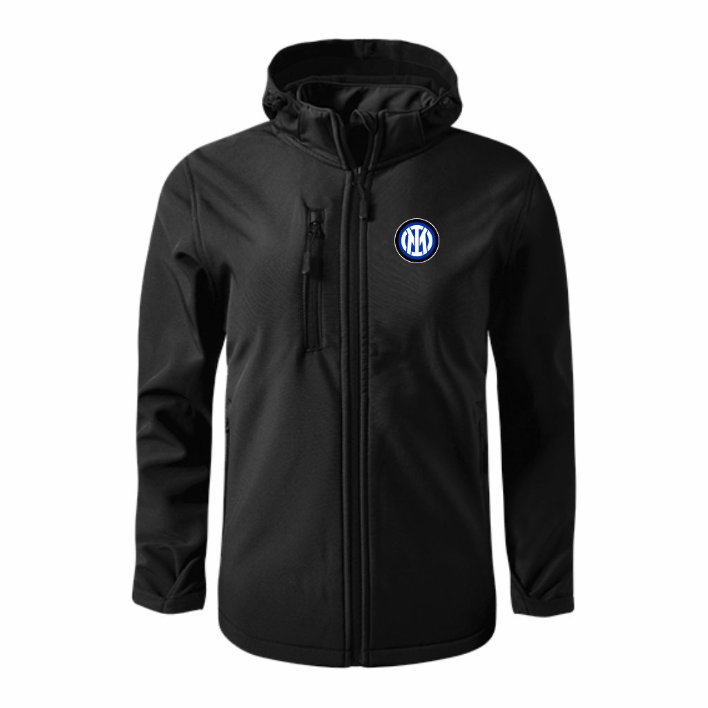 Inter Logo 2021 Softshell Jakna U Crnoj Boji