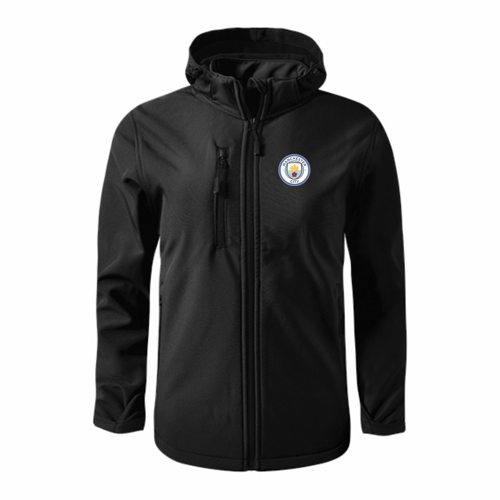 Manchester City Softshell Jakna U Crnoj Boji