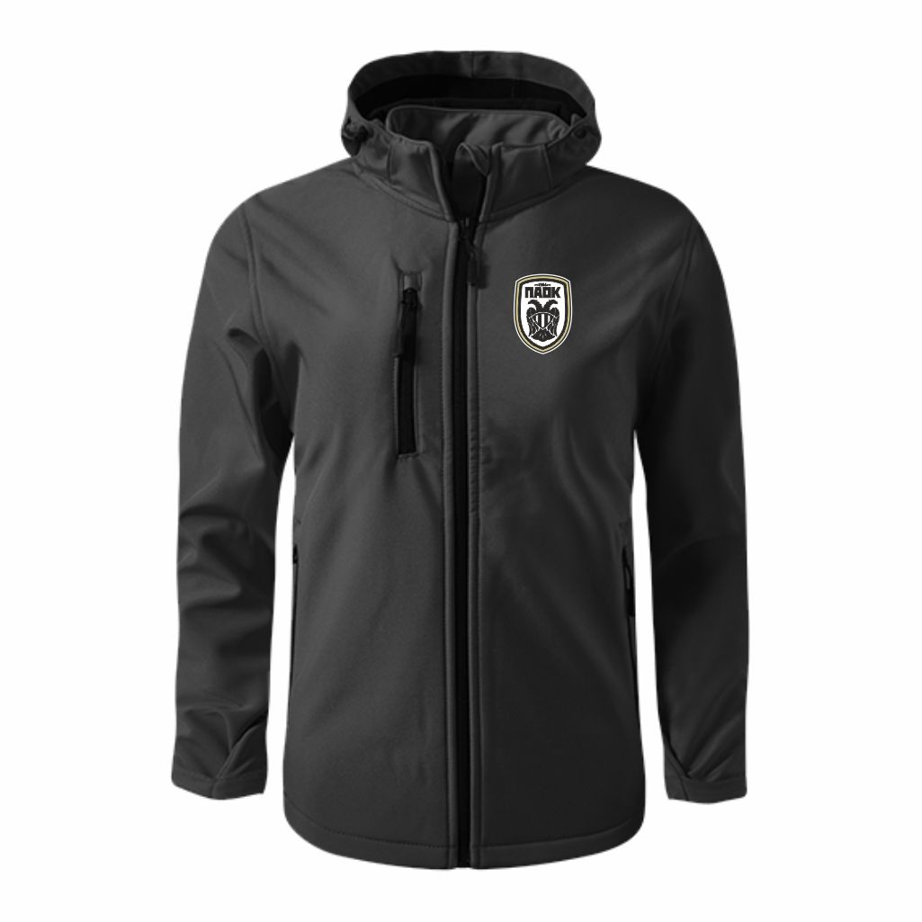 PAOK Softshell Jakna (Tamno Siva) PAOK Softshell Jakna U Tamno Sivoj Boji