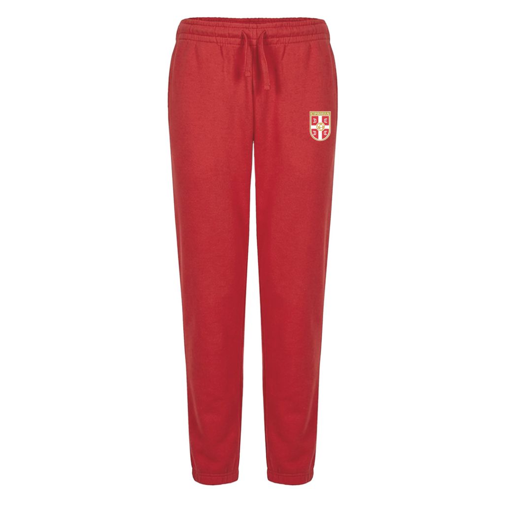 Srbija Donji Deo Trenerke U Crvenoj Boji