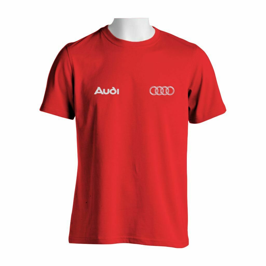 Audi Majica (Crvena) Audi Majica U Crvenoj Boji Pogled Napred