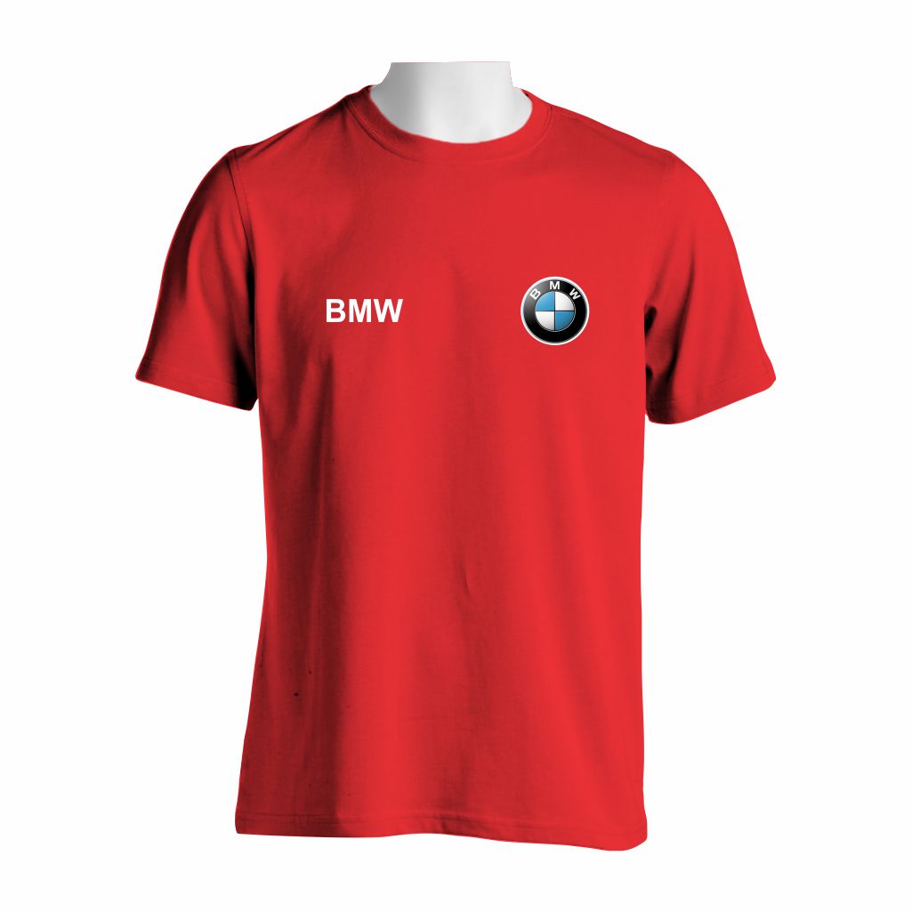 BMW Majica (Crvena) BMW Majica U Crvenoj Boji Pogled Napred