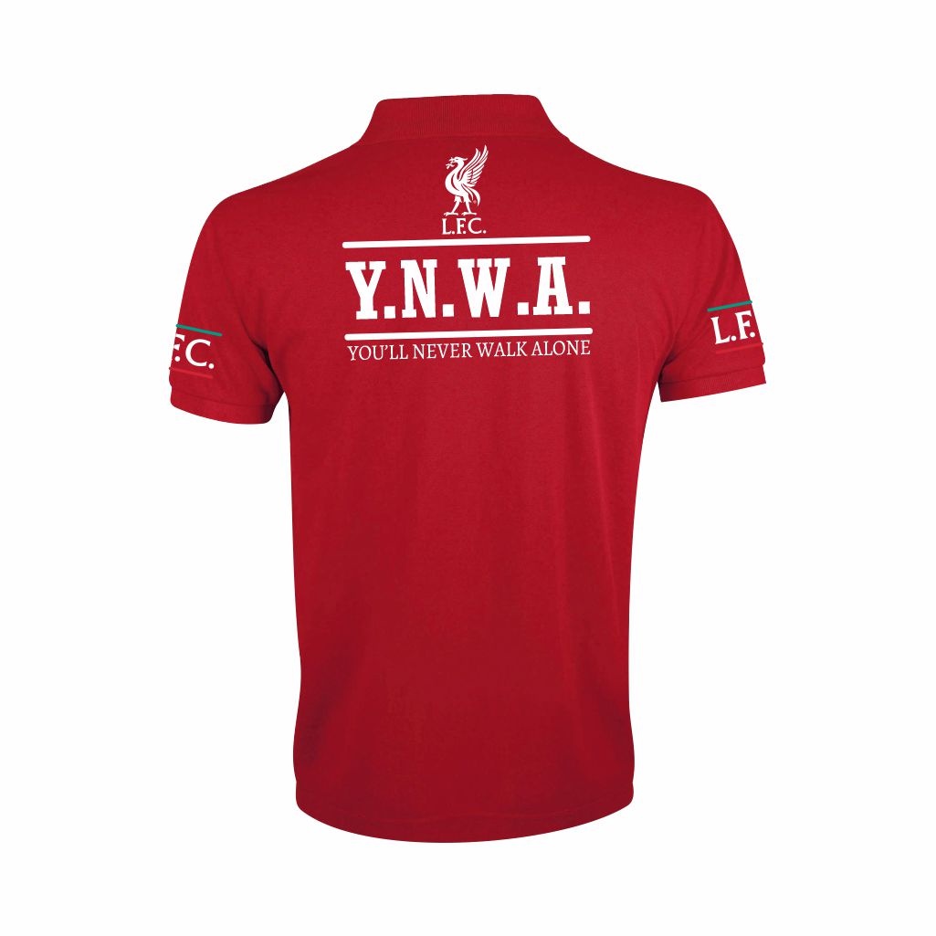 LFC Polo Majica (Crvena) (Leđa) LFC Polo Majica pogled sa leđau crvenoj boji