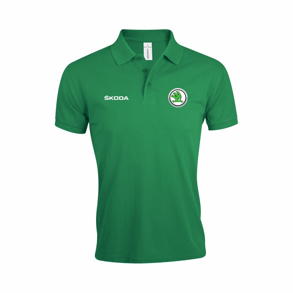 Škoda Polo Majica (Zelena) Škoda Polo Majica U Zelenoj Boji