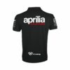 Aprilia Racing Polo Majica u crnoj boji pogled sa leđa