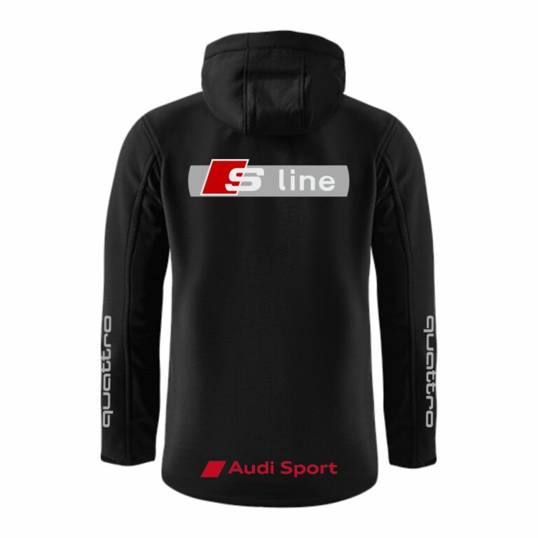 Audi S Line Softshell Jakna - Srbija Print Shop