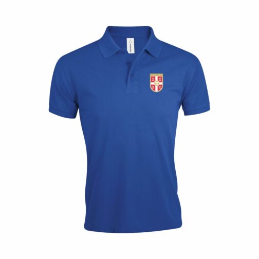 Srbija Polo Majica U Plavoj Boji