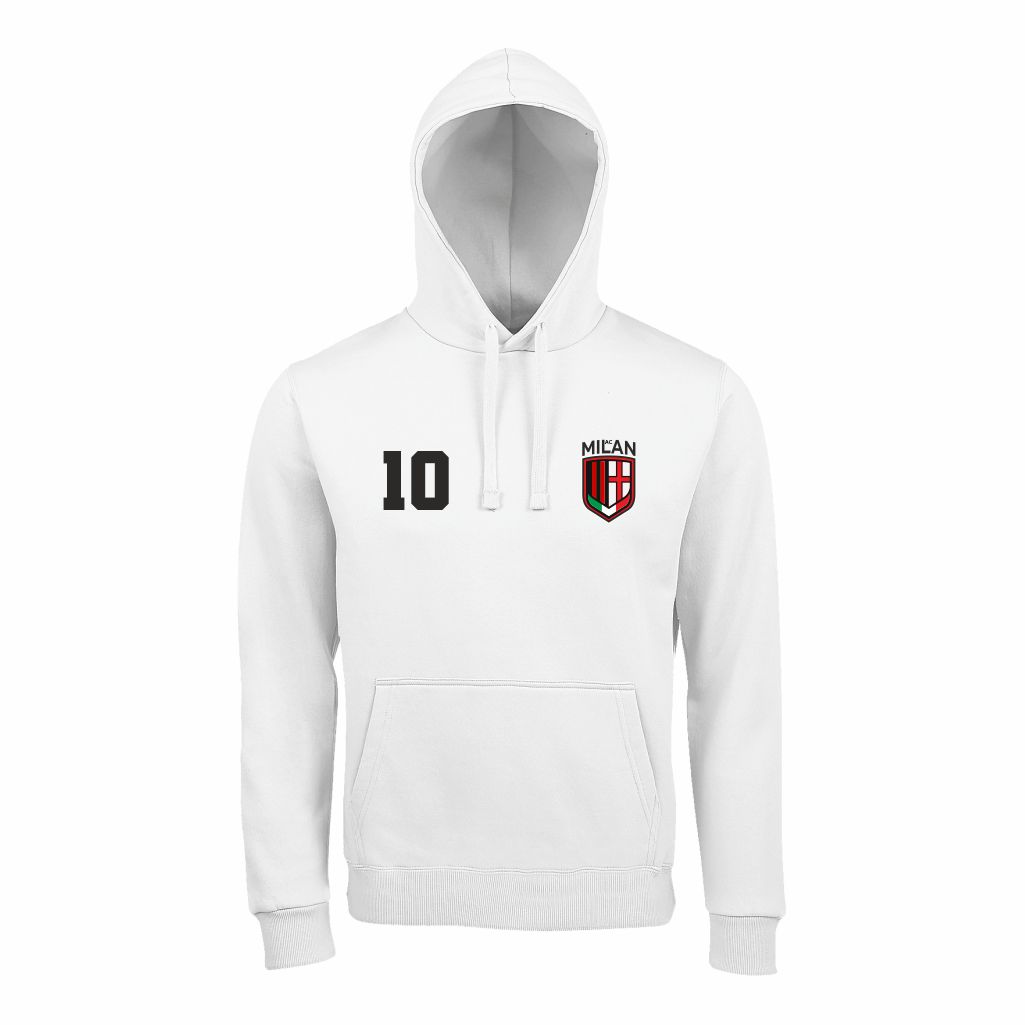 AC Milan Duks Sa Kapuljačom (Crni) AC Milan Duks Sa Kapuljačom U Beloj Boji