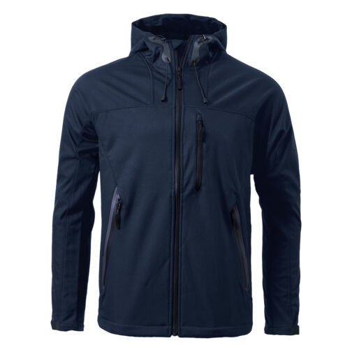 Black Peak Softshell Jakna Teget Boje Pogled napred